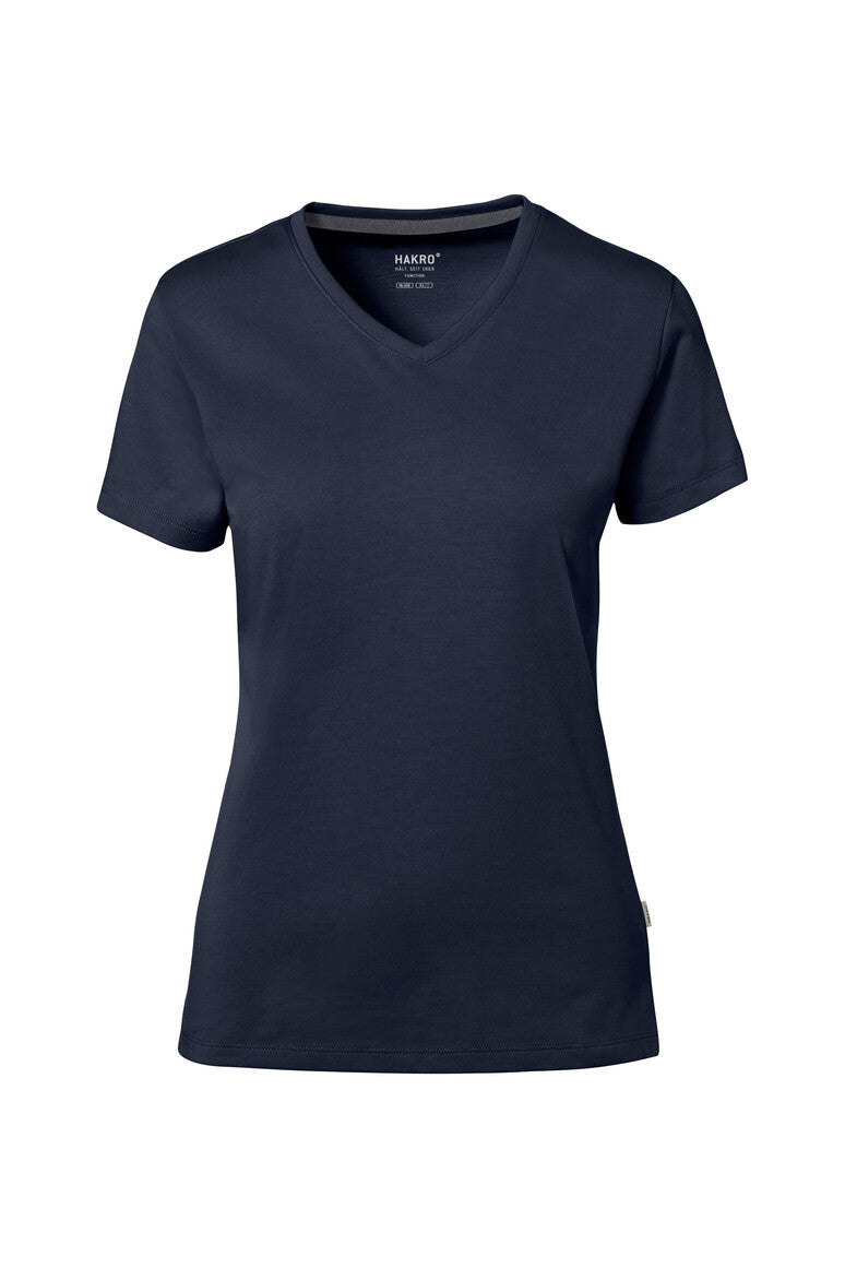 HAKRO COTTON TEC® Damen V-Shirt (0169)