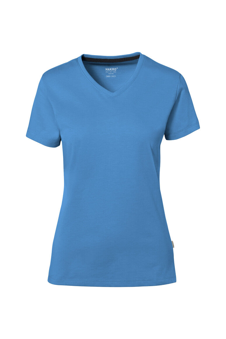 HAKRO COTTON TEC® Damen V-Shirt (0169)