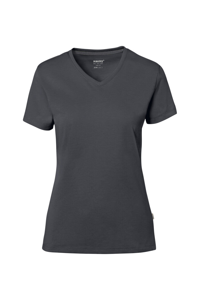 HAKRO COTTON TEC® Damen V-Shirt (0169)