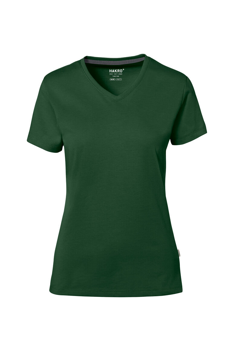 HAKRO COTTON TEC® Damen V-Shirt (0169)