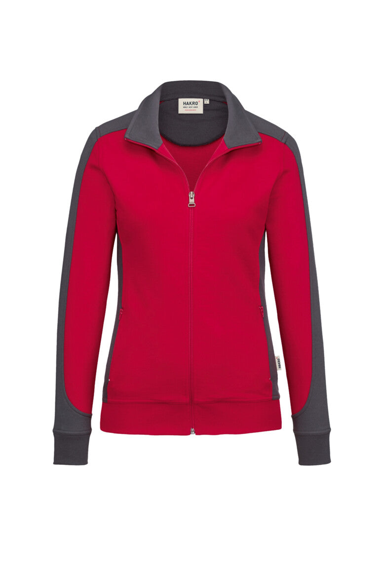 HAKRO Damen Sweatjacke Contrast MIKRALINAR® (0277)