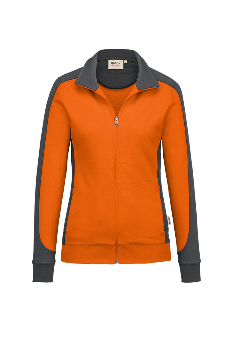 HAKRO Damen Sweatjacke Contrast MIKRALINAR® (0277)