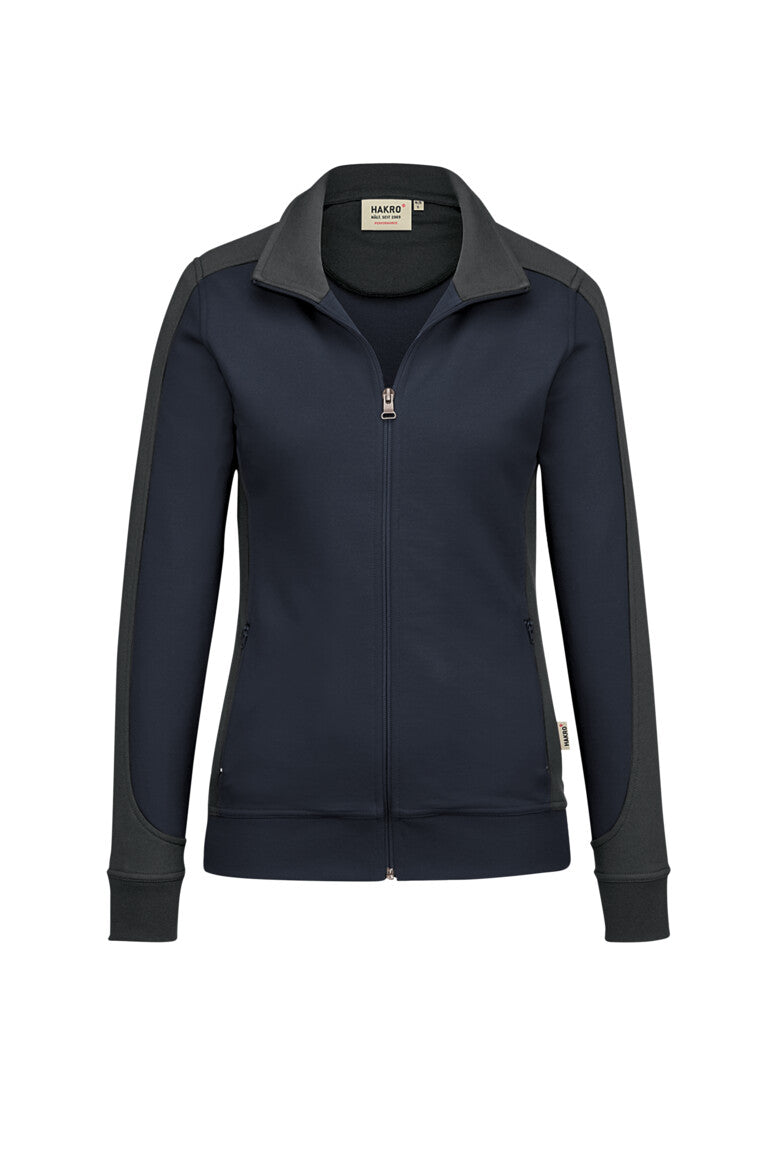 HAKRO Damen Sweatjacke Contrast MIKRALINAR® (0277)