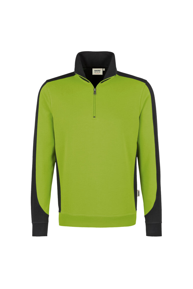 HAKRO Zip-Sweatshirt Contrast MIKRALINAR® (0476)