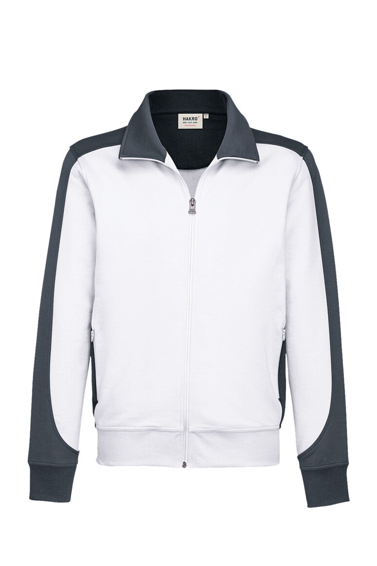 HAKRO Sweatjacke Contrast MIKRALINAR® (0477)