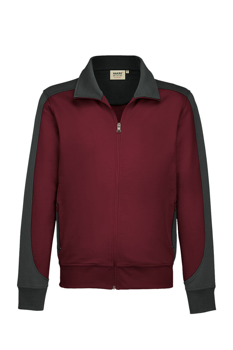 HAKRO Sweatjacke Contrast MIKRALINAR® (0477)