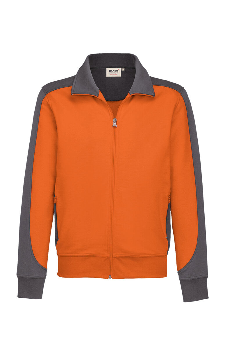 HAKRO Sweatjacke Contrast MIKRALINAR® (0477)