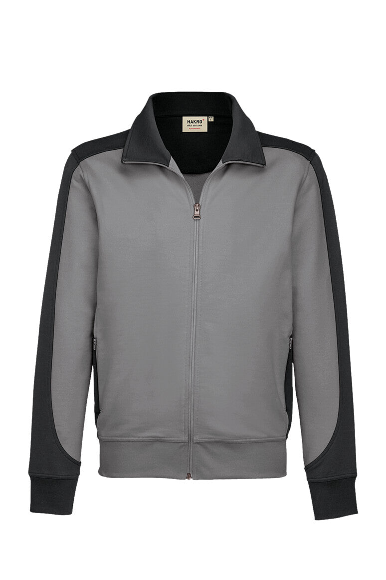 HAKRO Sweatjacke Contrast MIKRALINAR® (0477)
