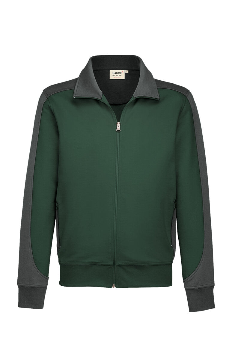 HAKRO Sweatjacke Contrast MIKRALINAR® (0477)