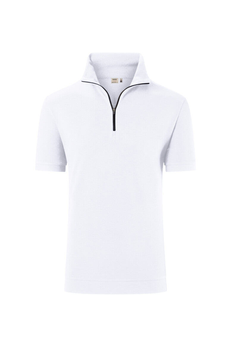 HAKRO Zip-Shirt Piqué MIKRALINAR® ECO (0534)