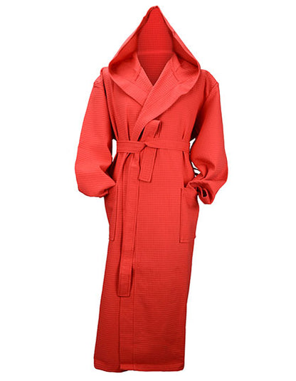 Robezz® Waffle Bathrobe With Hood (AR028)