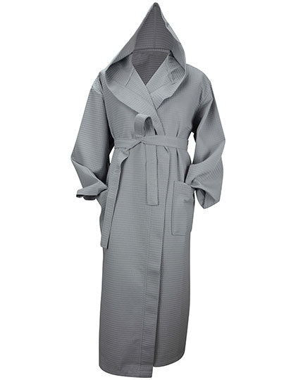 Robezz® Waffle Bathrobe With Hood (AR028)