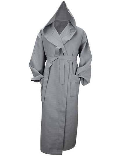 Robezz® Waffle Bathrobe With Hood (AR028)