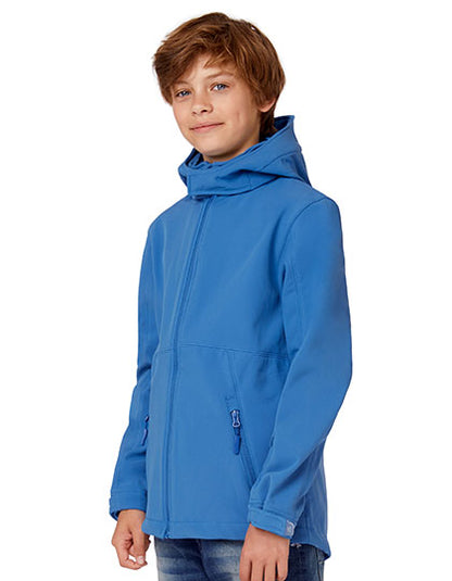 Kids´ Hooded Softshell Jacket (BCJK969)