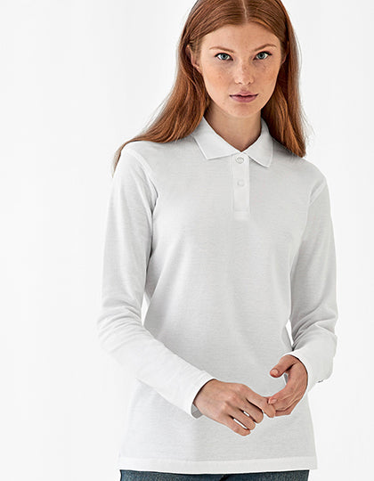 Women´s Long Sleeve Polo ID.001 (BCPWI13)