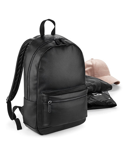 Faux Leather Fashion Backpack (BG255)