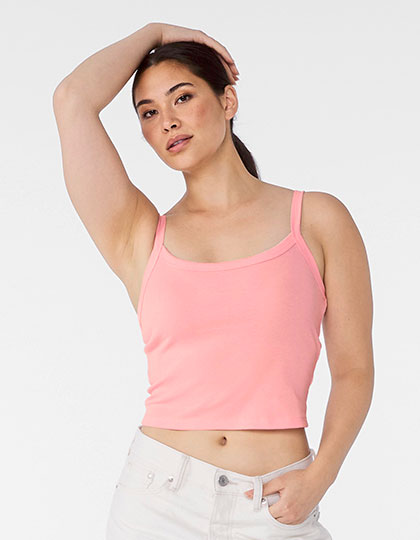 Women´s Micro Rib Spaghetti Strap Tank (BL1012)