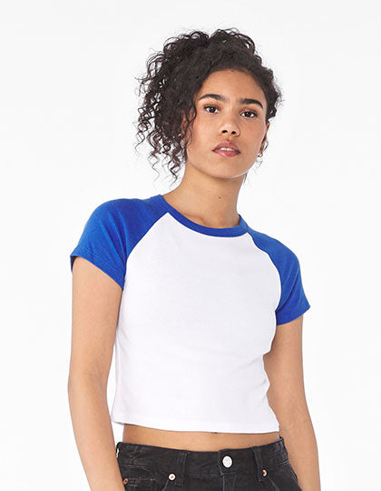 Women´s Micro Rib Raglan Baby Tee (BL1201)