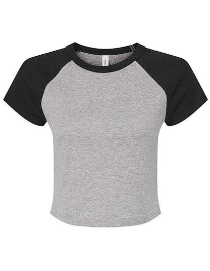 Women´s Micro Rib Raglan Baby Tee (BL1201)