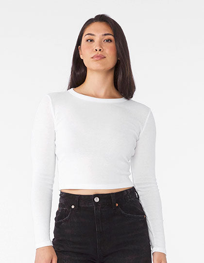 Women´s Micro Rib Long Sleeve Baby Tee (BL1501)