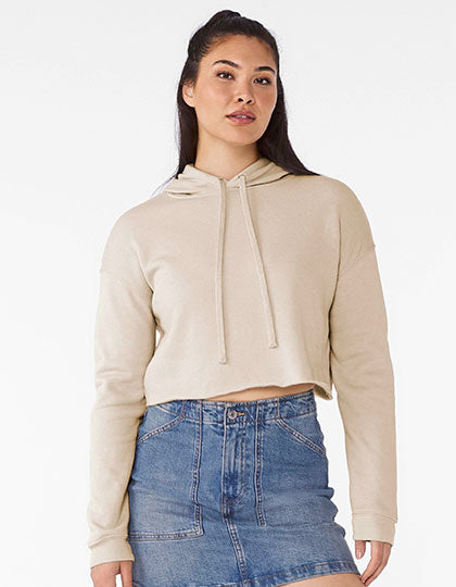 Women´s Cropped Fleece Hoodie (BL7502)