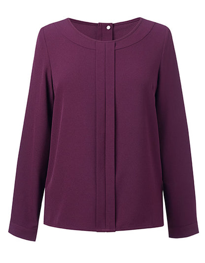 Women´s Roma Long Sleeve Blouse (BR802)