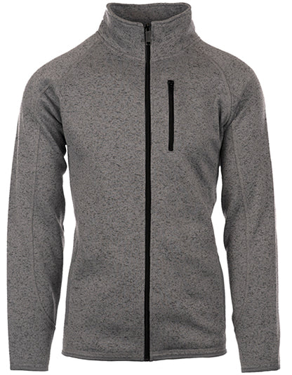 Men´s Full Zip Sweater Knit Jacket (BU3901)