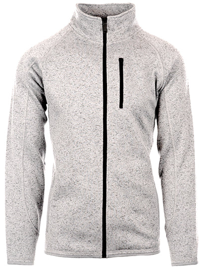 Men´s Full Zip Sweater Knit Jacket (BU3901)