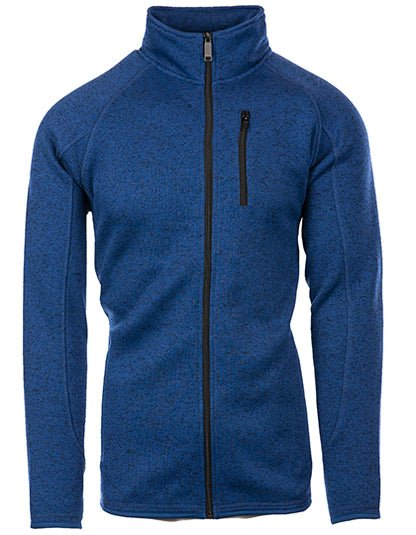 Men´s Full Zip Sweater Knit Jacket (BU3901)