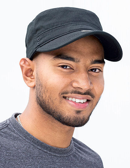 Organic Cotton Army Cap Washed (BW7019)