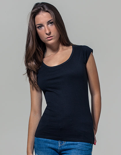 Ladies´ Back Cut Tee (BY035)