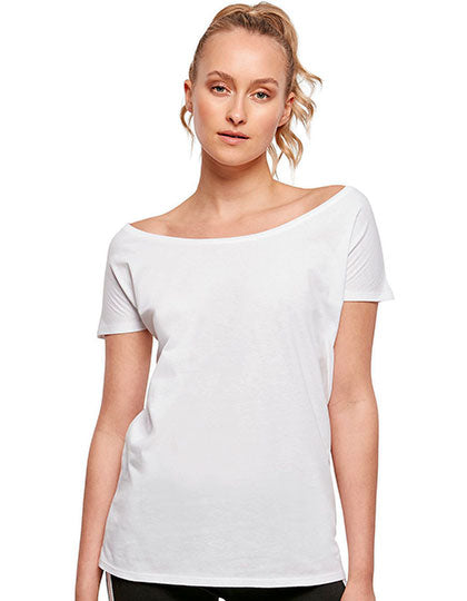 Ladies´ Wideneck Tee (BY039)