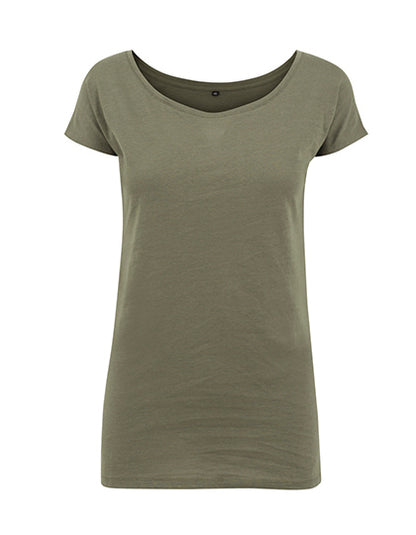 Ladies´ Wideneck Tee (BY039)