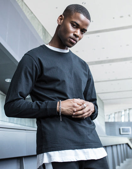 Long Sleeve Tee With Cuffrib (BY091)