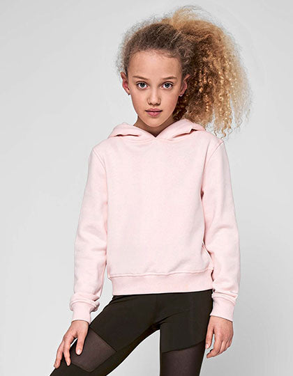 Girls Cropped Sweat Hoody (BY113)