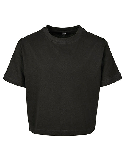 Girls Cropped Jersey Tee (BY114)