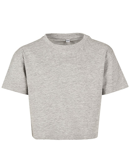 Girls Cropped Jersey Tee (BY114)