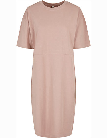 Ladies´ Organic Oversized Slit Tee Dress (BY181)