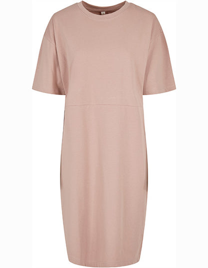 Ladies´ Organic Oversized Slit Tee Dress (BY181)