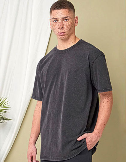 Acid Washed Heavy Oversize Tee (BY189)