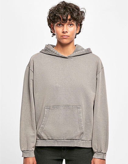 Ladies´ Acid Washed Oversize Hoody (BY194)