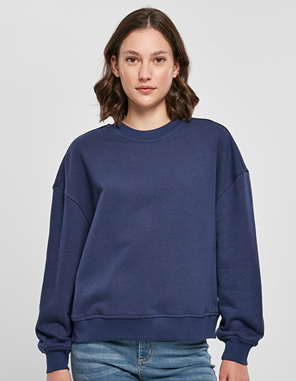 Ladies Oversized Crewneck Sweatshirt (BY212)