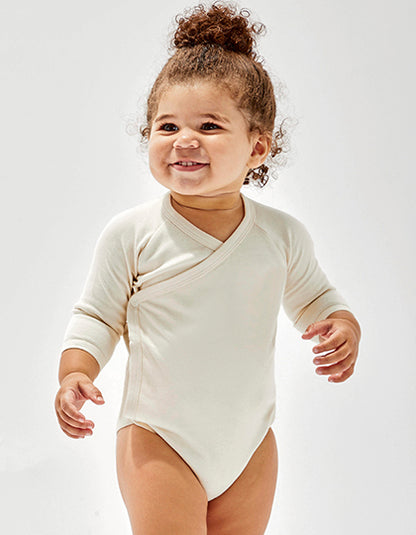 Baby Long Sleeve Kimono Bodysuit (BZ60)