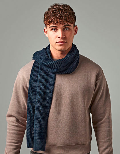Classic Waffle Knit Scarf (CB424)