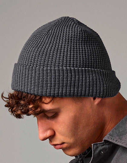Organic Cotton Waffle Beanie (CB52N)