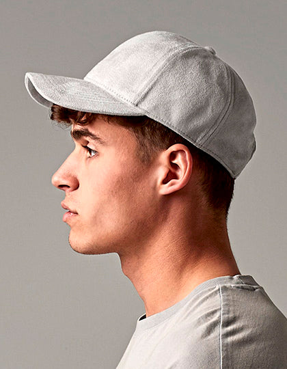 Faux Suede 6 Panel Cap (CB656)