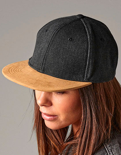 Suede Peak Snapback (CB668)