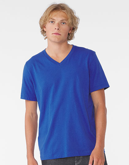 Unisex Jersey Short Sleeve V-Neck Tee (CV3005)