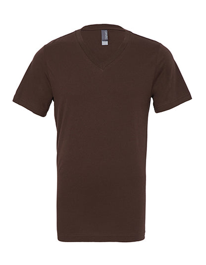 Unisex Jersey Short Sleeve V-Neck Tee (CV3005)