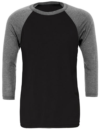 Unisex 3/4 Sleeve Baseball T-Shirt (CV3200)